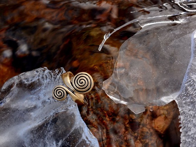 Wikinger-Fingerring 'Spirale' 2