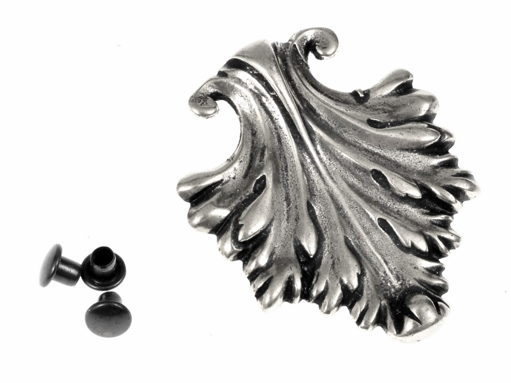 Riemenzunge Akanthus - für 4 cm Gürtel 1