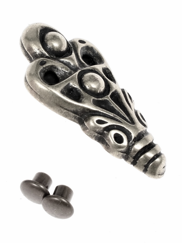 Wikinger Riemenende 'Gotland' - für 2 cm 3