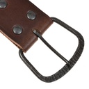 Lang-Gürtel mit geschmiedeter Schnalle - 4,5 cm 1