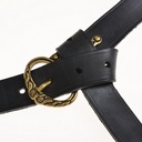 Wikinger-Gürtel + Riemenzunge - 3 cm 1