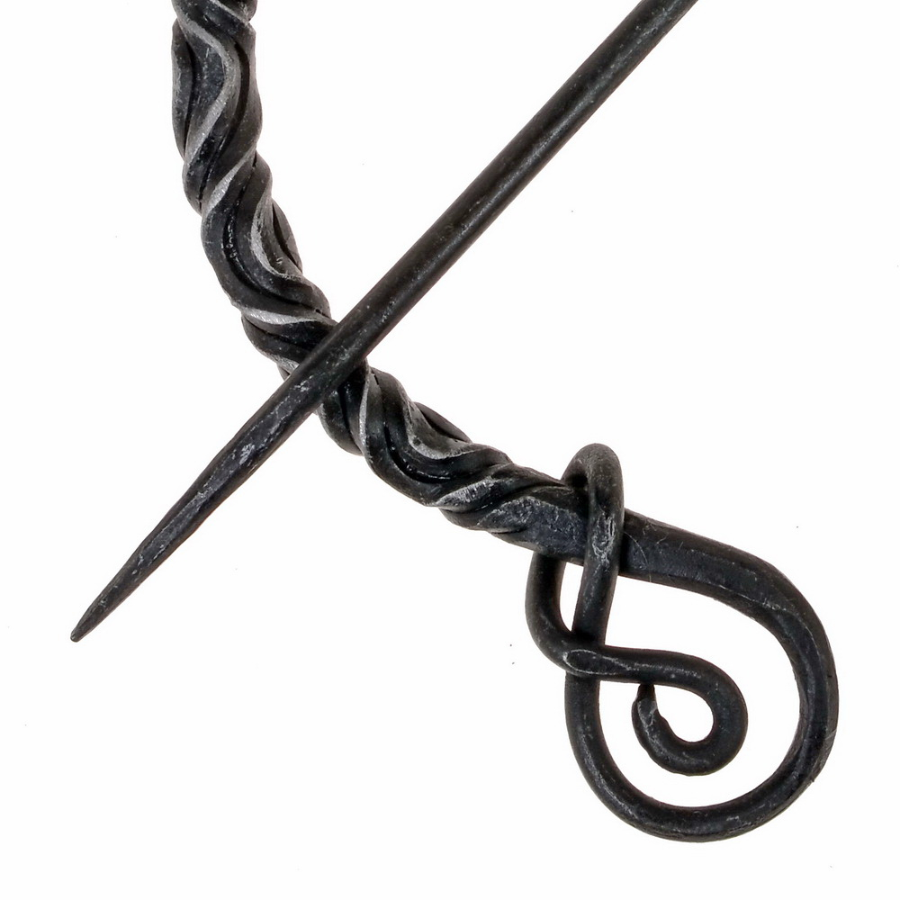 Hufeisenfibel verschlungen - 9 x 7 cm 3