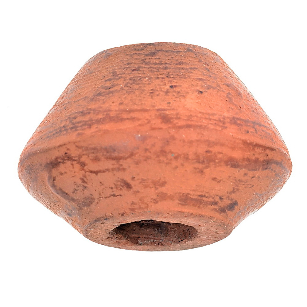 Mittelalterlicher Spinnwirtel aus Ton 1