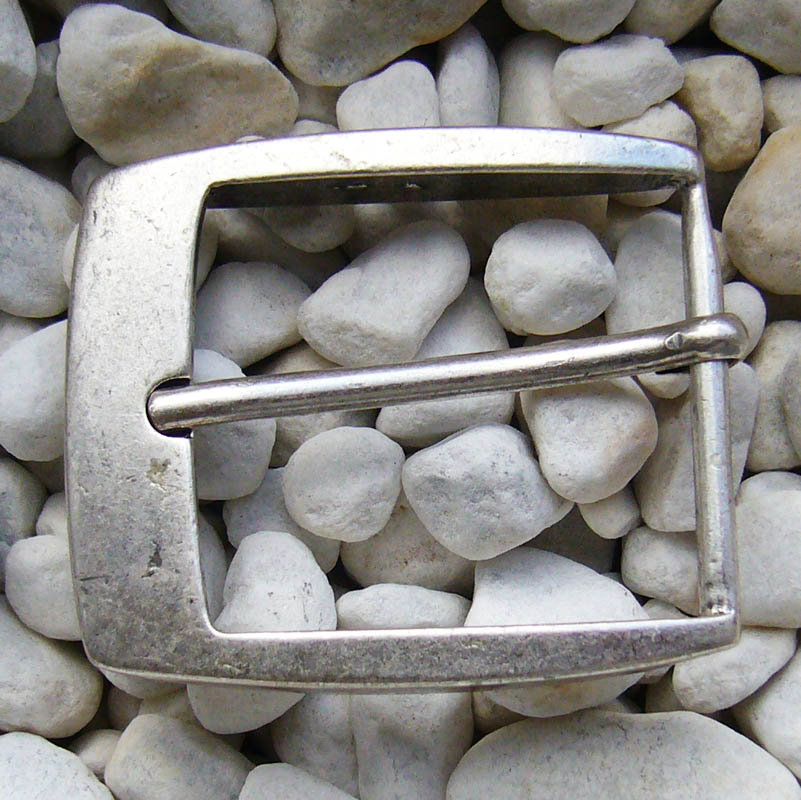 Lanny, 4cm, silberne elegante Dornschließe, Schnalle