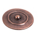BUCKEL-Schild, 4cm, kupferfarbene keltische Zierschließe, Schnal