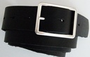Fibbie, 3,5cm, silberfarbene Gürtelschließe, Schnalle
