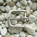 TRES, Halbschließe, 3cm, silberfarben, Schnalle