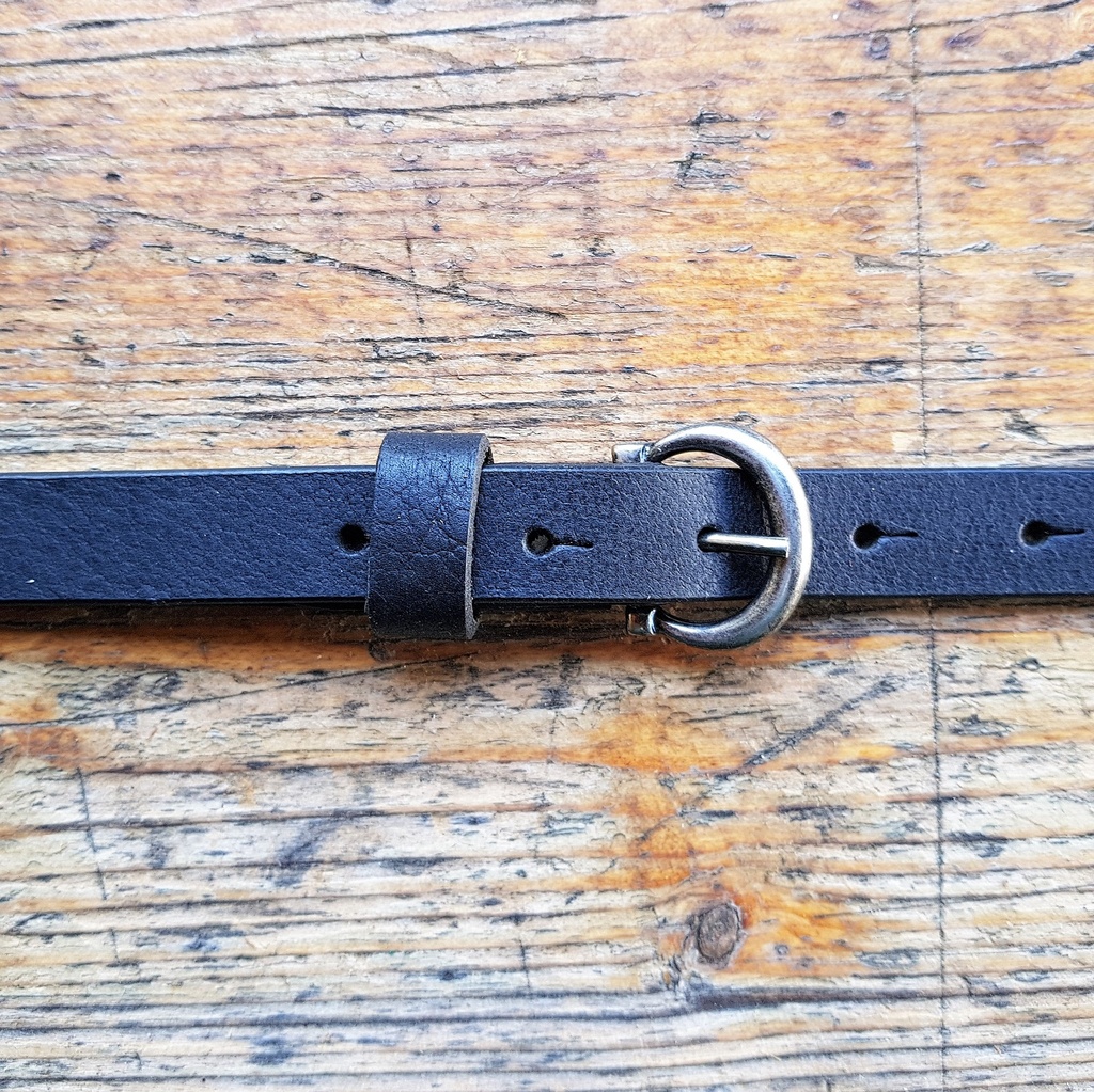 INDI, Dornschließe, 2cm, eisenfarben, Schnalle