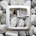CARREE, Vollschließe, 3cm, silberfarben, Schnalle