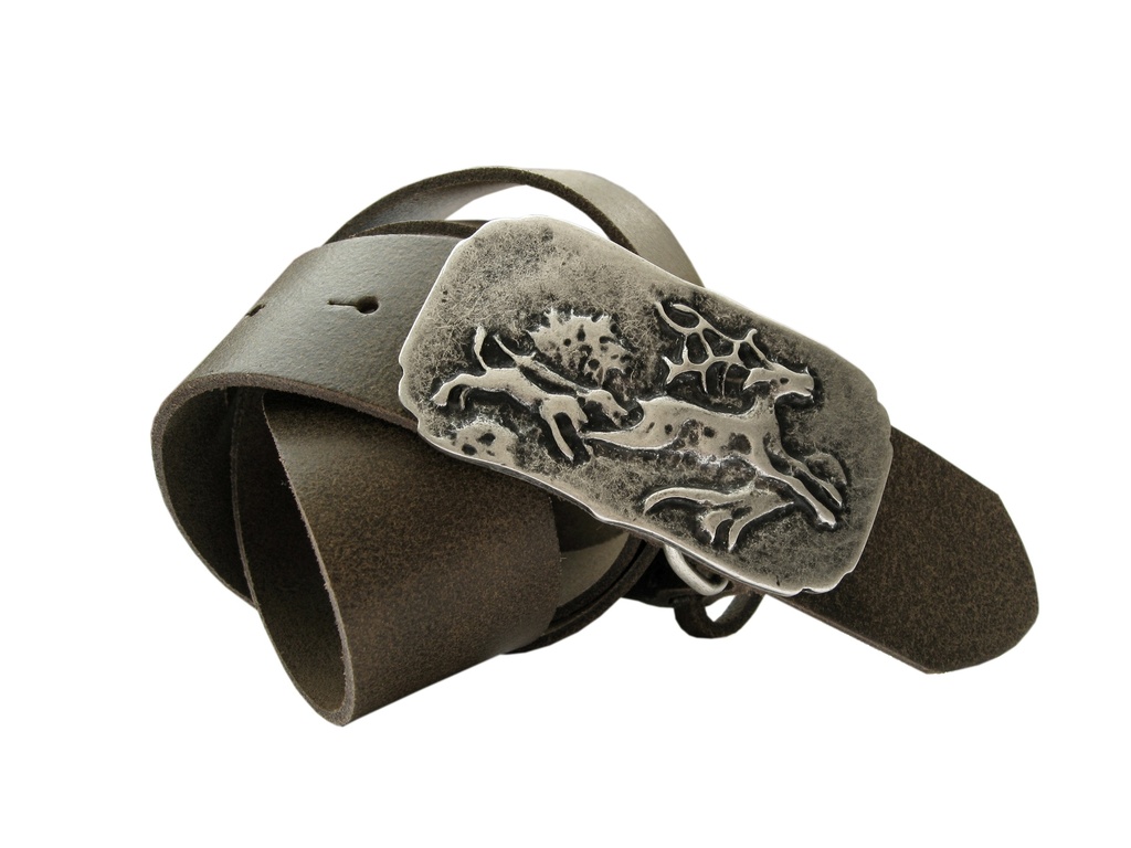 Hirschhatz 4cm, Schließe, Tracht, Schnalle