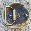 Keltenkreuz MARR, 4cm, altmessingfarbene Mittelalter-Schließe, S