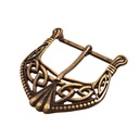 BALDER 40 - Celtic Buckle, messingfarben, 4cm, keltische Knoten-