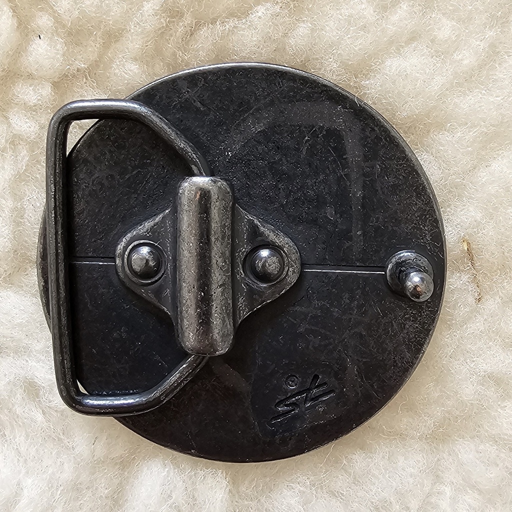 VEGVISIR -Schließe schwarzeisenfarben 4cm, Schnalle