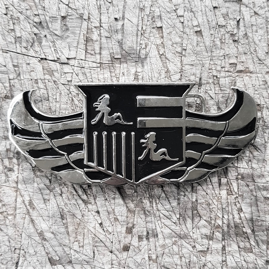 CADDY-BO, 4cm Schließe, Schnalle, silber/schwarz, Flaschenöffner
