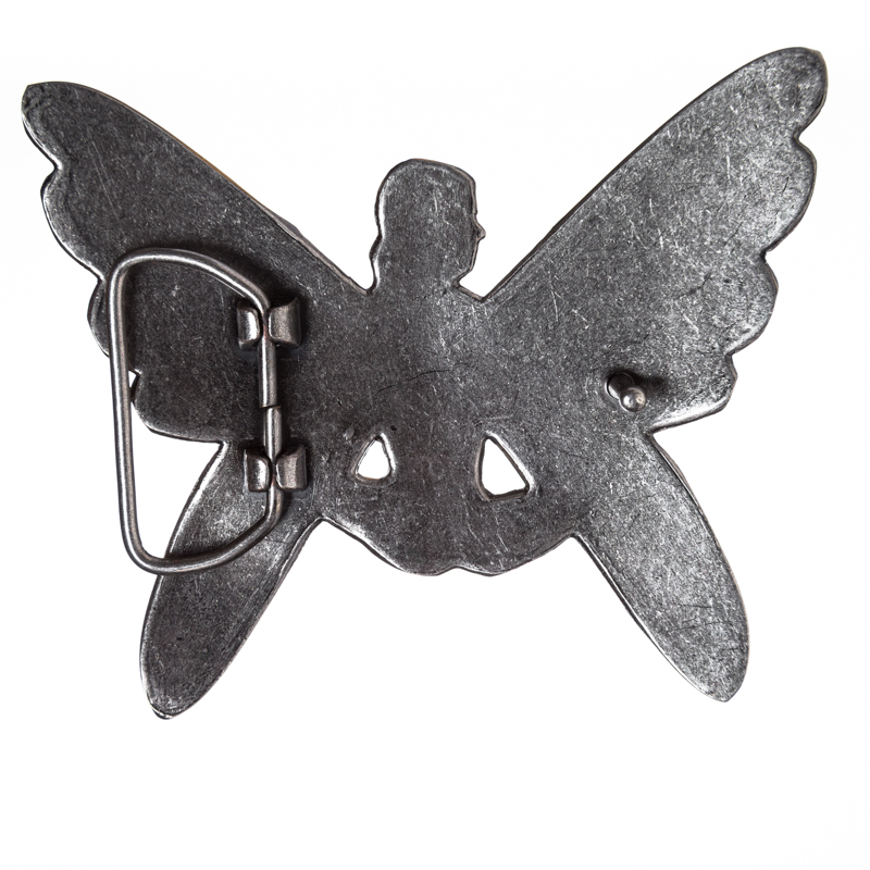 FAIRY, 4cm, Elfen -Schließe silberfarben, Schnalle
