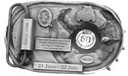 Sternzeichen Krebs - Cancer, 4cm Schließe, Schnalle