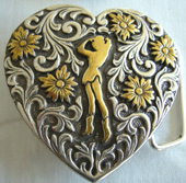 COWGIRL, 4cm Schließe, Schnalle