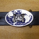 Greatest Dad, 4cm Schließe, Schnalle
