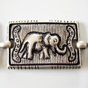 INDIA, Kettengürtel, indische Elefanten, Fb: silber,Mittelalter,