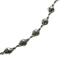 METALPEARLS,Fb:silber, 50 cm/Stück, Mittelalter, Larp, Cosplay