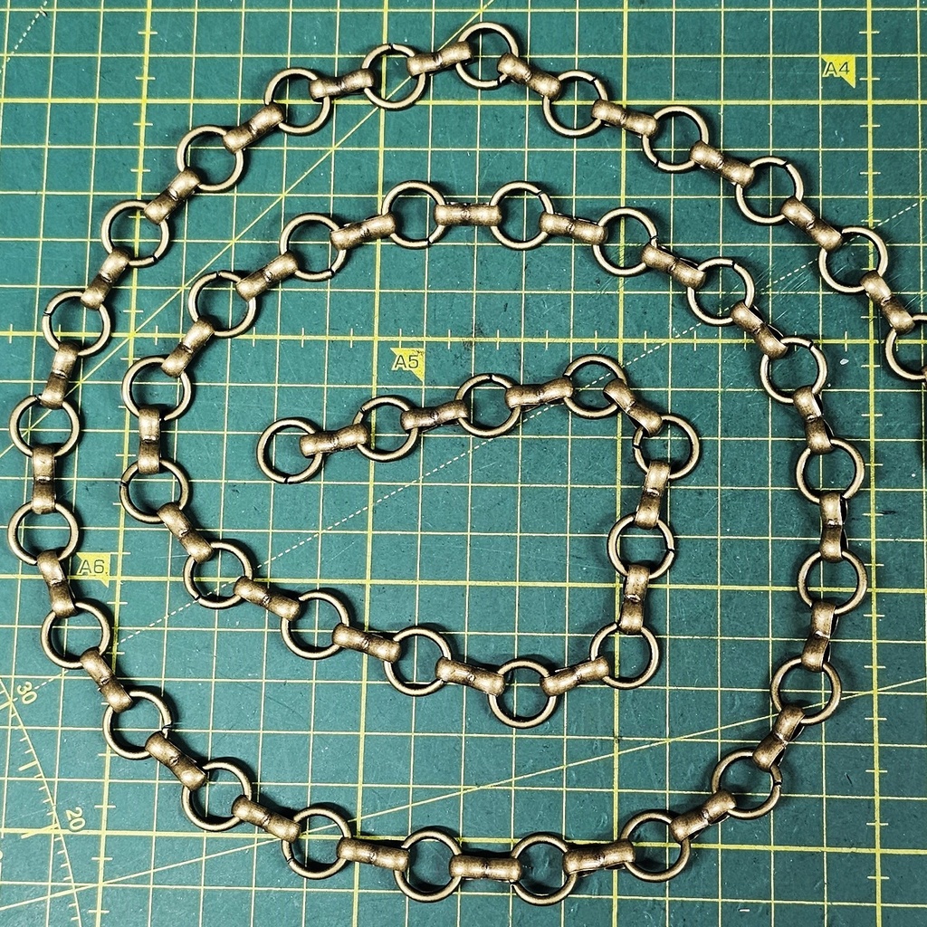 RINGKETTE, 100 cm/Stück, Mittelalter, Larp, Cosplay