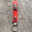 Schlüsselanhänger SLING, Eule, silber