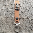 Schlüsselanhänger SLING, Eule, silber