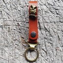 Schlüsselanhänger SLING, Eule, messing