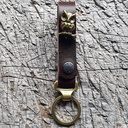 Schlüsselanhänger SLING, Eule, messing