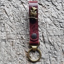 Schlüsselanhänger SLING, Eule, messing