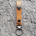 Schlüsselanhänger SLING, Edelweiß, messing