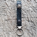 Schlüsselanhänger SLING, Edelweiß, messing