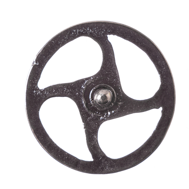 Wheel, eisenfarbener STEAMPUNK-Beschlag