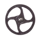 Wheel, eisenfarbener STEAMPUNK-Beschlag