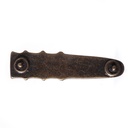 altmessingfarbene Gürtelspitze Celtic II  1,5cm