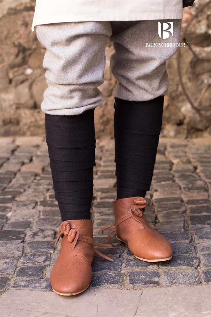 [070010BL22] Wollwadenwickel Aki, Schwarz Mittelalterliches vom Burgschneider