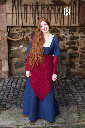 Tuch Bertrude in Rot - DarkDirndl von Burgschneider