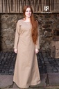 Unterkleid Freya - Hanf: Authentisches Untergewand für LARP und Reenactment