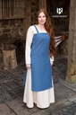 Trägerkleid Frida, Meerblau Mittelalterliches vom Burgschneider