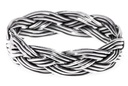 Ring Flechtring 'Zaera' Wikingerschmuck Silber Schmuck