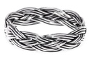 Ring Flechtring 'Zaera' Wikingerschmuck Silber Schmuck