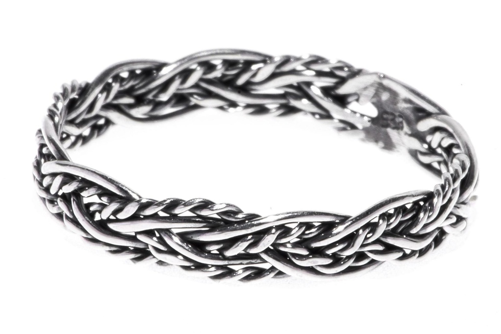 [17266-001] Ring Flechtring 'Ricara' Wikingerschmuck Silber Schmuck (14/44)