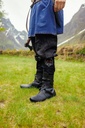Wikingerstiefel Haithabu aus Nubukleder schwarz - Mittelalterliches Schuhwerk