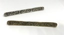 Wikinger Kettenverteiler „Gotland“ – 2er-Set Replik 74 mm mit 6 Ösen aus ZAMAK