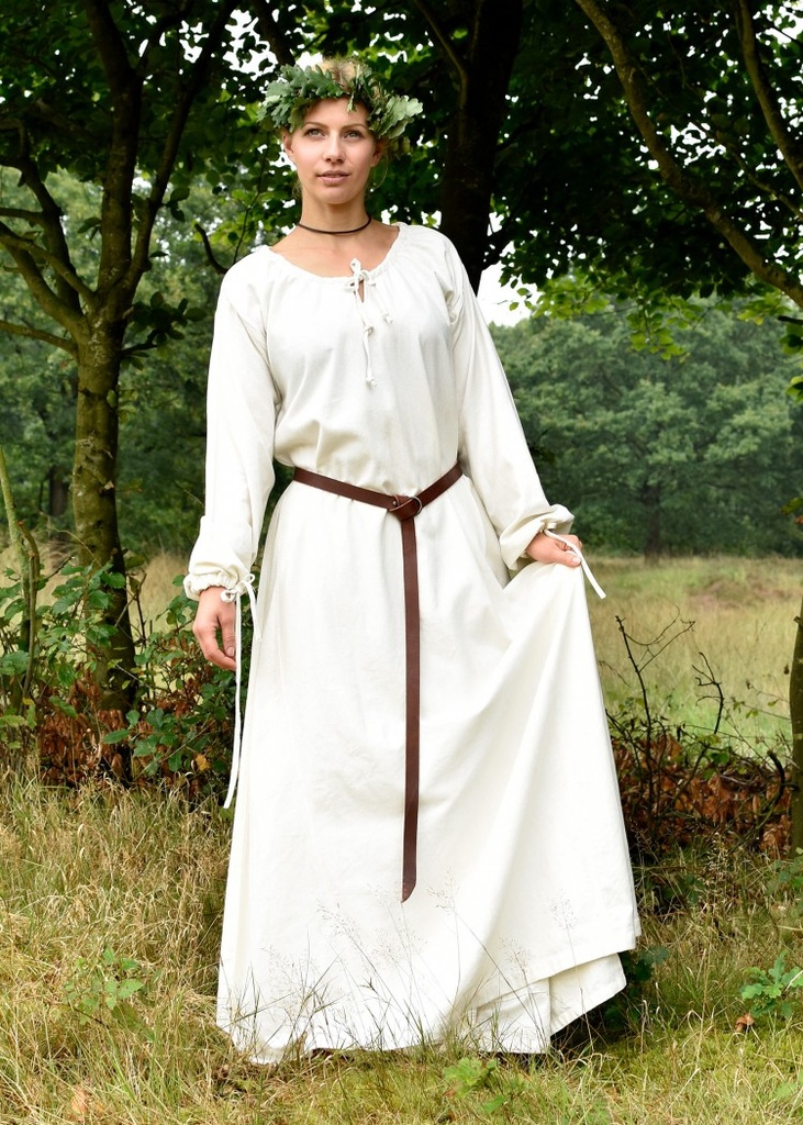 Mittelalterkleid Ana Unterkleid natur Mittelalter Gewandung für Markt und LARP