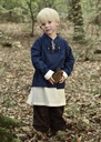 Kinder Mittelalterhemd Colin blau, Baumwolle - Gewand für Mittelalter, Larp und Reenactment