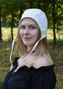 Mittelalter Bundhaube verschiedene Farben - Mittelalter Larp Reenactment