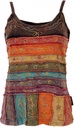 Stonewash Goa Top Regenbogen 2 - Nepal Boho Chic