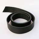 Lederstreifen aus Kernleder mit 4  cm Breite, ca. 1,15  bis 1,25  m lang für Gürtel Selbermachen