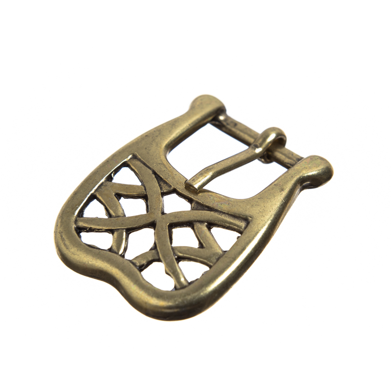 [B-601-1] Mittelalter Gürtelschnalle Flechtschließe Riemenbreite 15 mm
